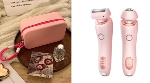 2 In 1 Hair Removal Epilator USB Rechargeable Trimmer Women Body Razor Face Leg Armpit Bikini Hand Pubic Shaver Hair Remover - Image 7