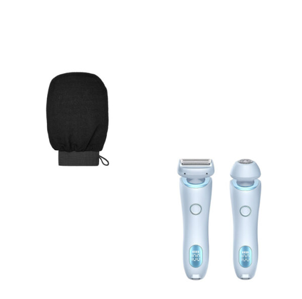 2 In 1 Hair Removal Epilator USB Rechargeable Trimmer Women Body Razor Face Leg Armpit Bikini Hand Pubic Shaver Hair Remover - Image 10