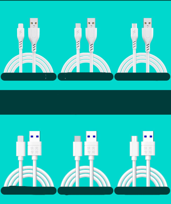 Compatible with Apple , Suitable For Apple Android Data Cable 5A Fast Charging Cable Type-C fast Charging Charging Cable Mobile Phone Accessories Factory Direct Supply - Image 5