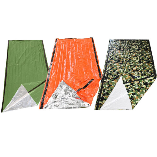 Thermal Insulation Emergency Sleeping Bag Orange Outdoor First-aid - Image 5