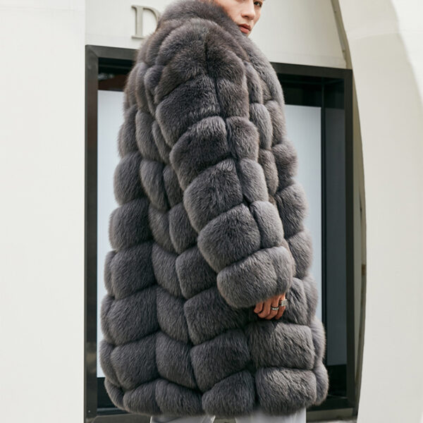 Fashionable And Personalized Fur Coat For Men - Image 3