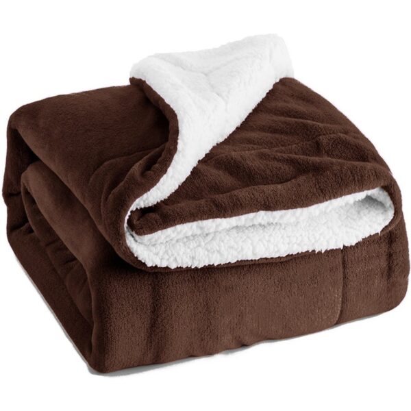 Sherpa lamb blanket - Image 3