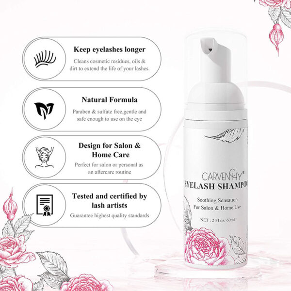 Grafting Eyelash Cleaning Mousse Gel - Image 4